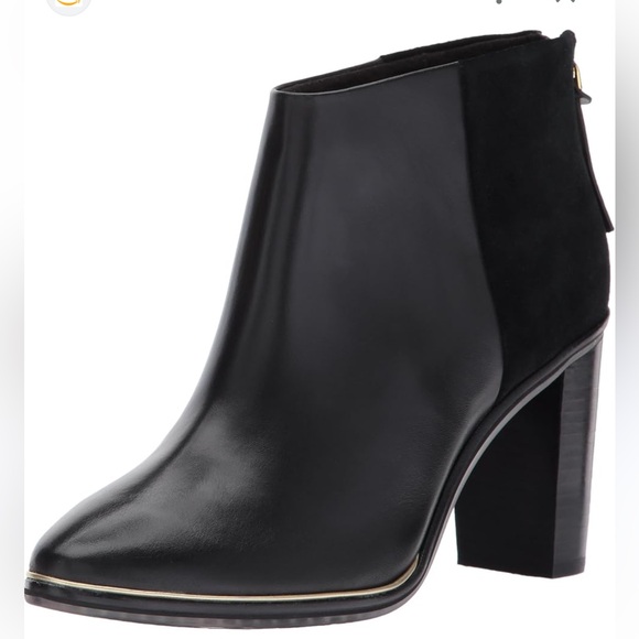 Ted Baker Women's Azaila Ankle Boot, Black, 10.5 Leather Good Condition - Picture 2 of 13